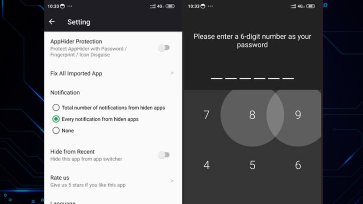 Khóa và ẩn App Hider trên Oppo