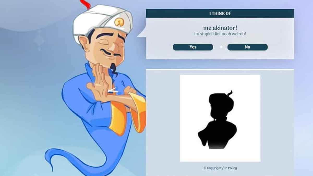 Hướng dẫn cách chơi Akinator tiếng Việt trên điện thoại iPhone bước 1