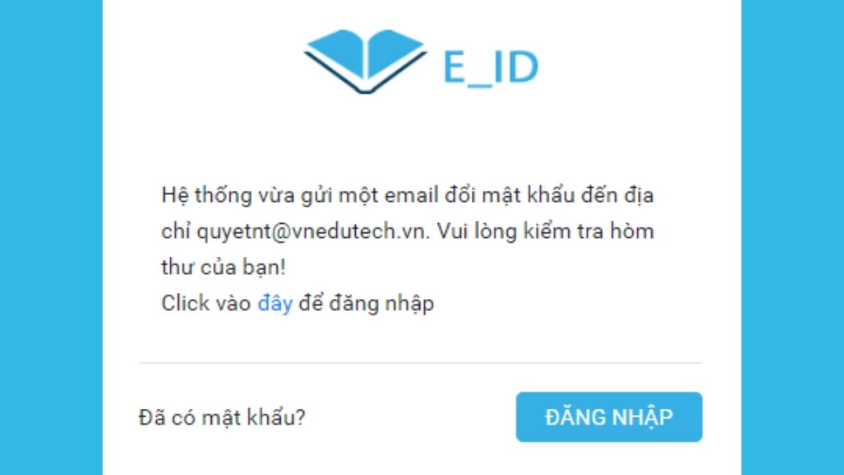 Cách lấy lại mật khẩu Học và làm theo lời Bác 2023 bước 4
