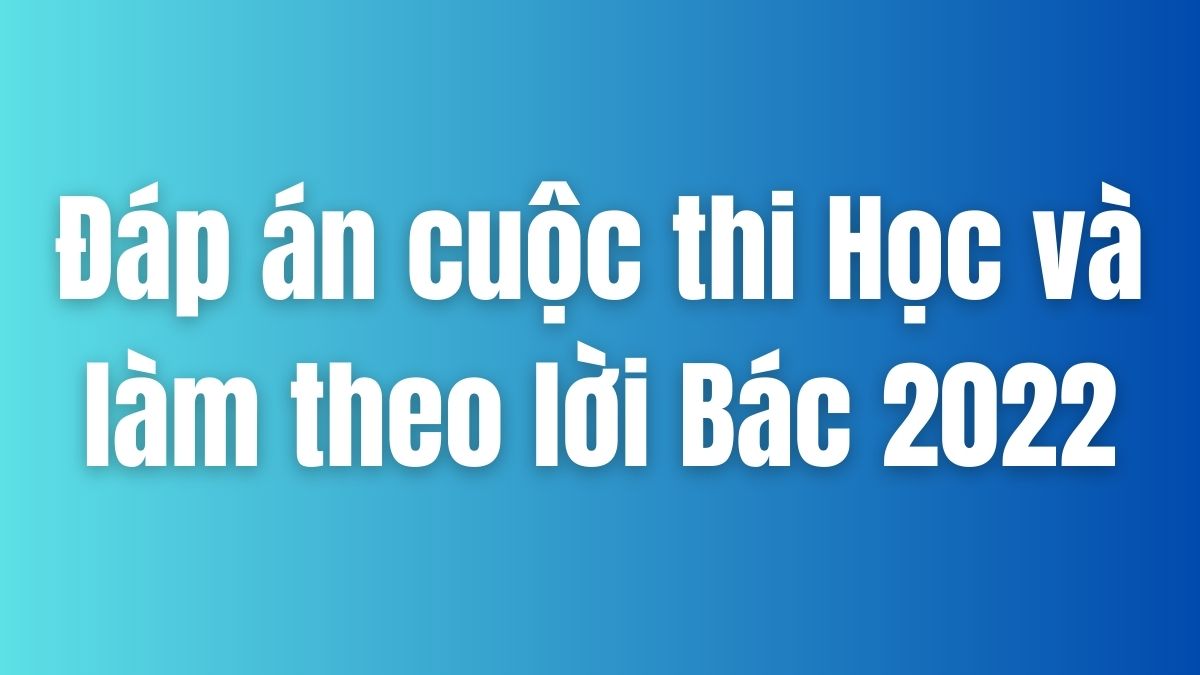 Cách đăng ký cuộc thi học và làm theo Bác mới nhất 2023