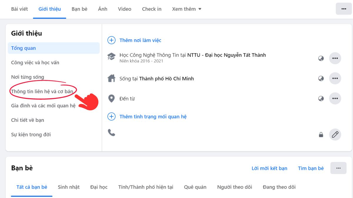 Câu hỏi thường gặp về cách đổi ngày sinh trên Facebook bước 2