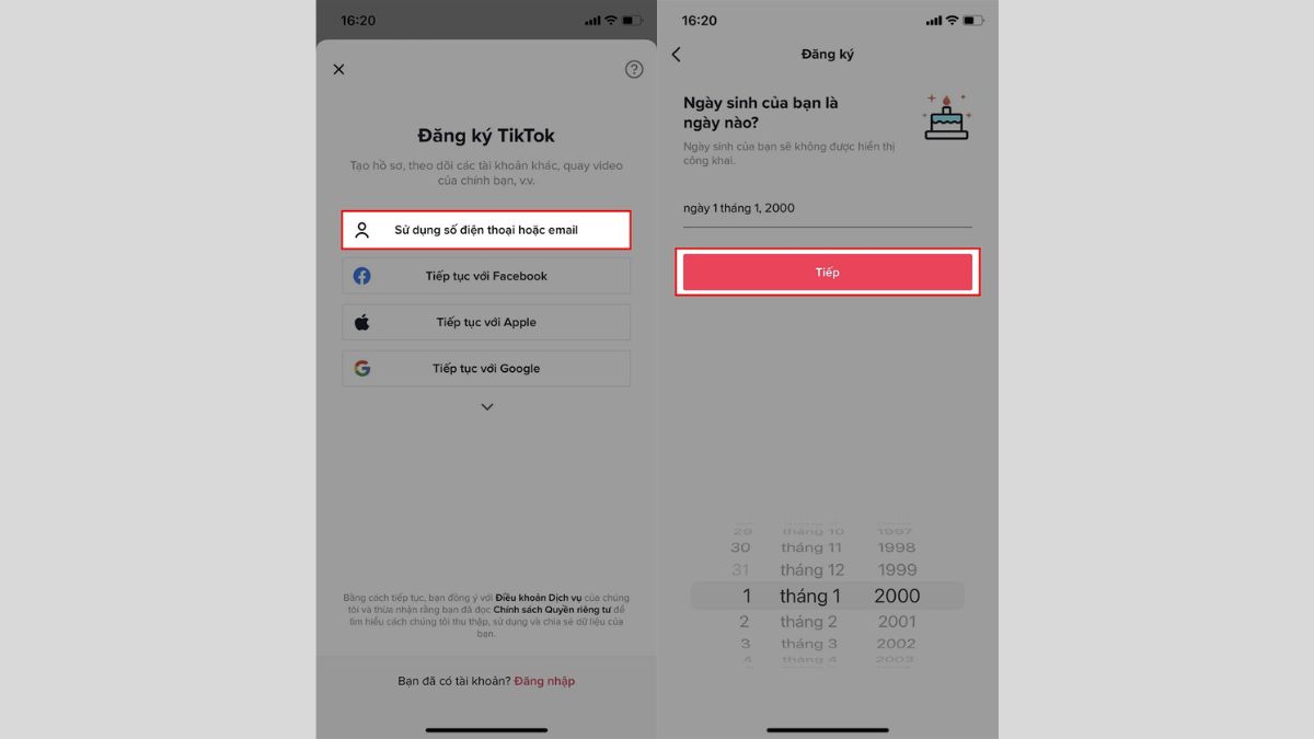 Cách đổi ngày sinh trên TikTok cực nhanh chóng bước 4
