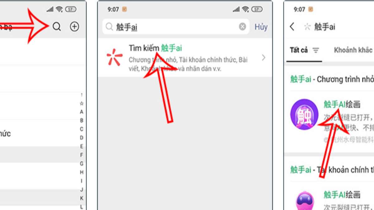Bước 3: Hướng dẫn tạo ảnh chân dung AI trong WeChat đơn giản