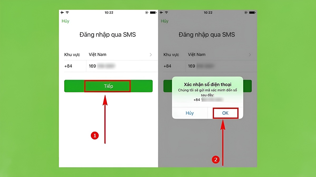 Bước 4: Cách lấy lại mật khẩu WeChat bằng số điện thoại