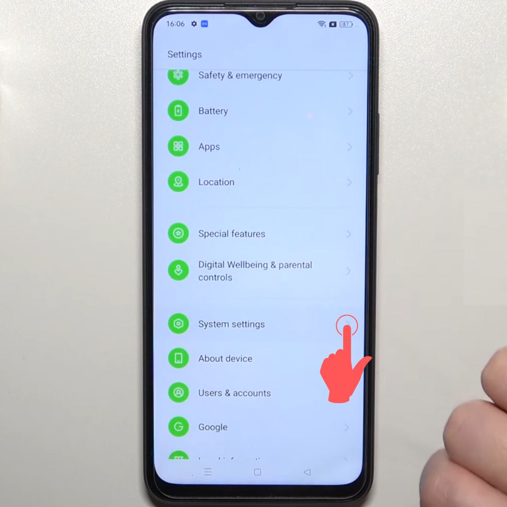 Cách tắt nguồn Oppo A17K siêu đơn giản 1
