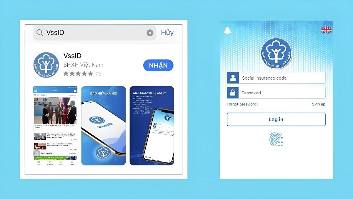 Hướng dẫn cài đặt VssID trên điện thoại iOS