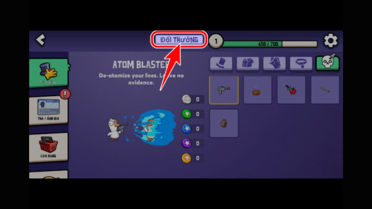 Hướng dẫn cách nhập code Goose Goose Duck bước 2