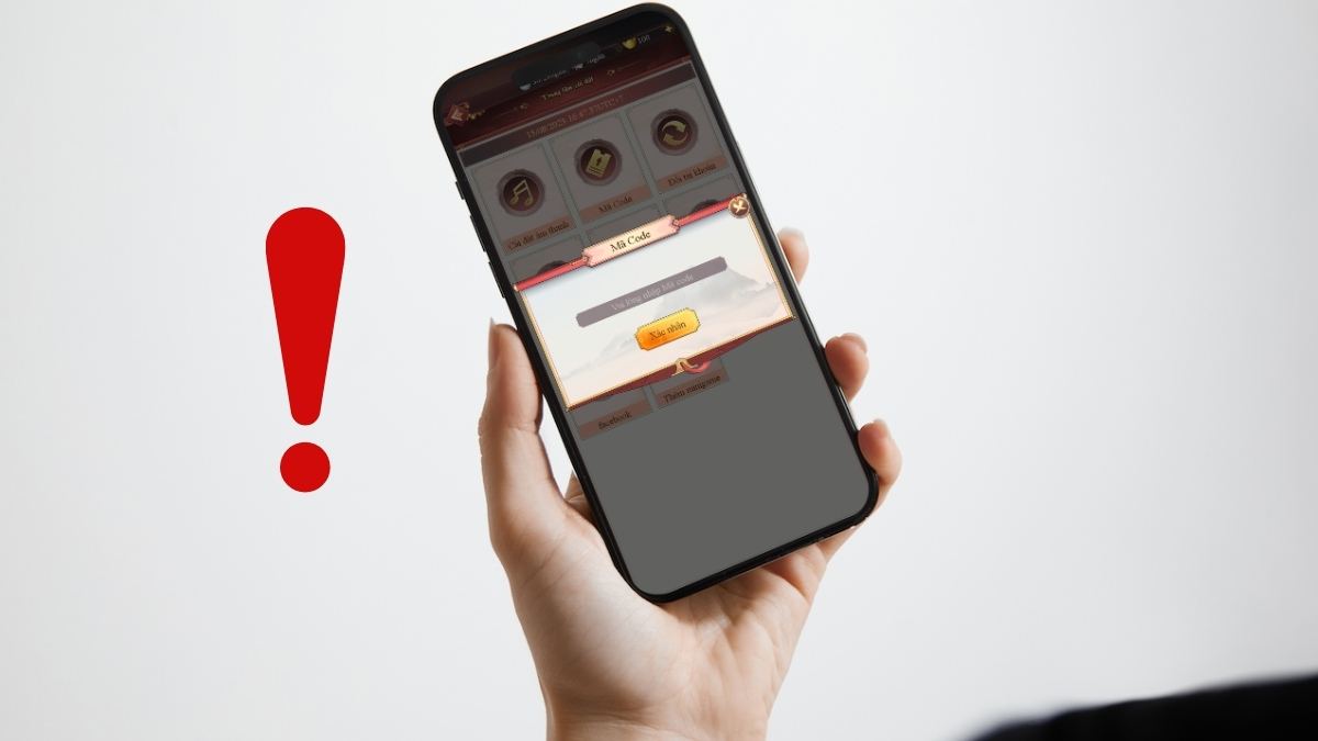 Lưu ý khi nhập code Phú Hộ Công Lược