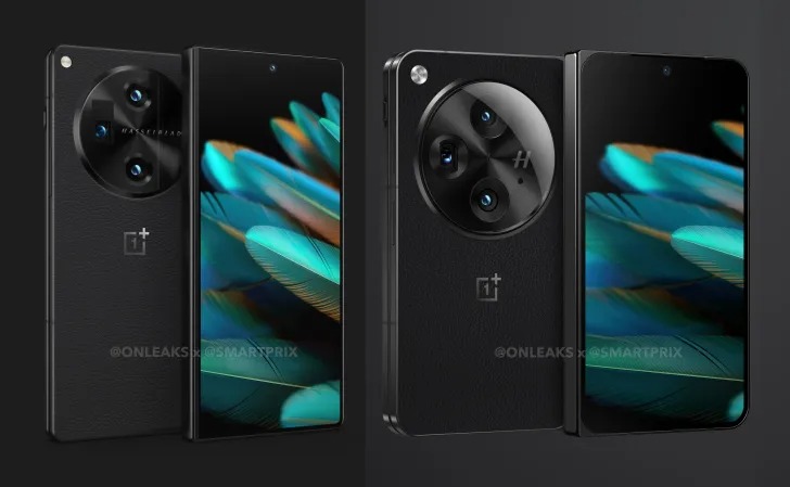 Hình ảnh render được cho là OnePlus Open