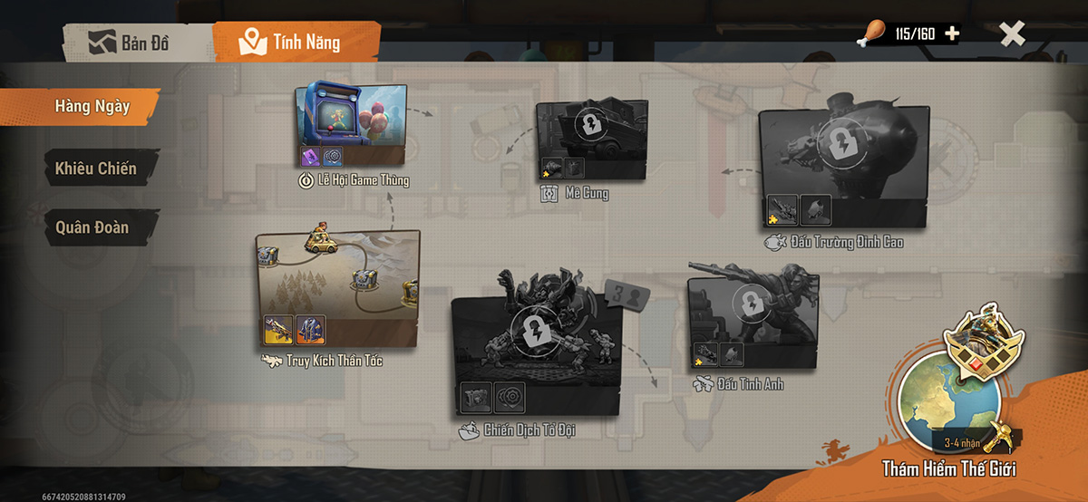 Gameplay nhiều hoạt động