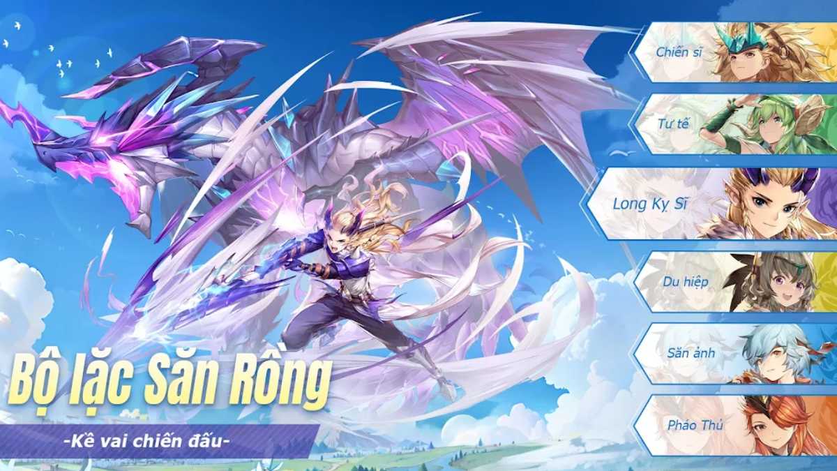 Dragon Hunters có hệ thống nhân vật đa dạng