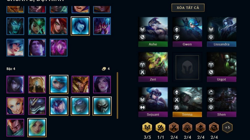 ĐTCL 9: Zeri và Urgot carry, giáo án Exodia phiên bản 4 tiền