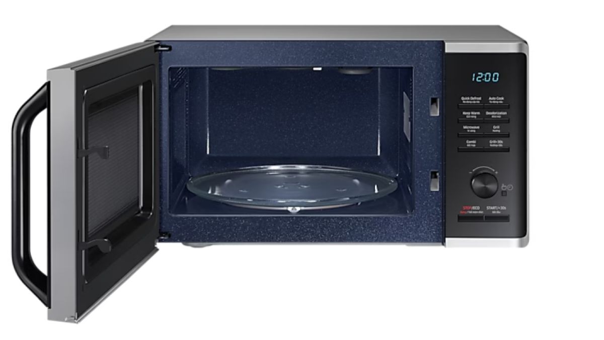 Lò vi sóng tráng men nướng Samsung MG23K3515AS 23L