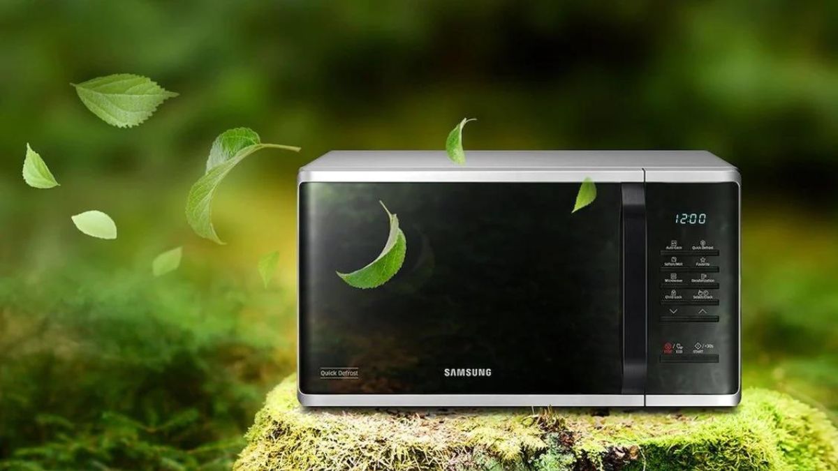 Lò vi sóng điện tử không nướng Samsung MS23K3513AS 23L
