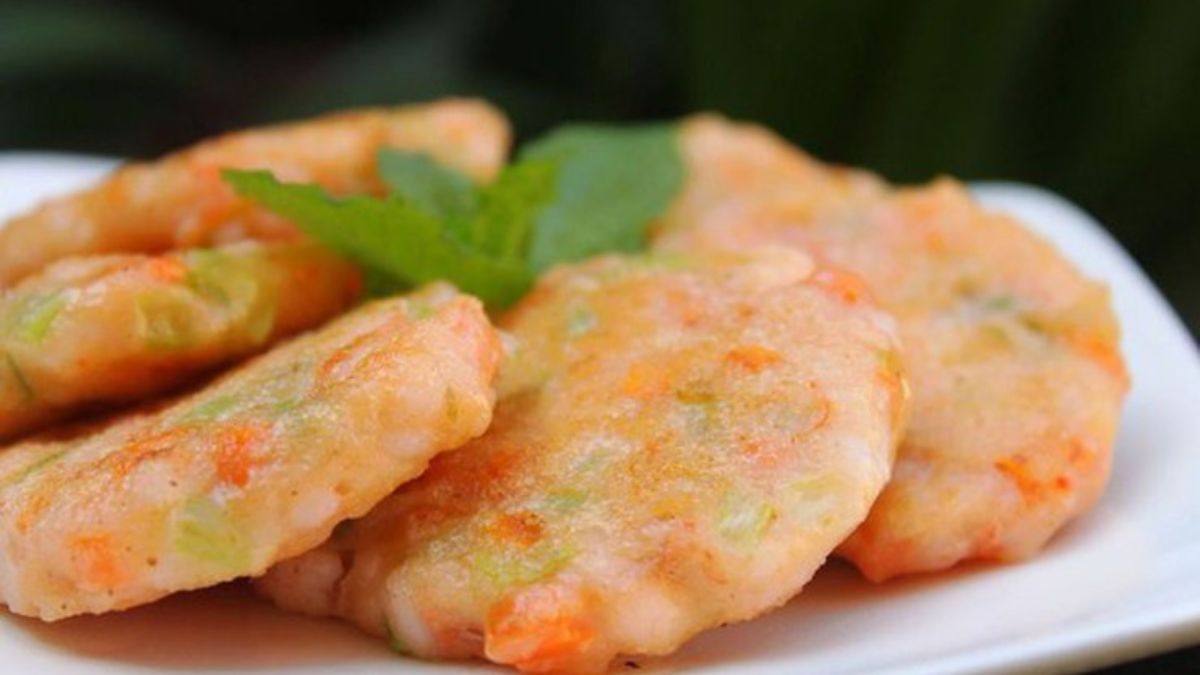 Món ngon chả tôm rau củ cho bé 4-6 tuổi đủ chất dinh dưỡng