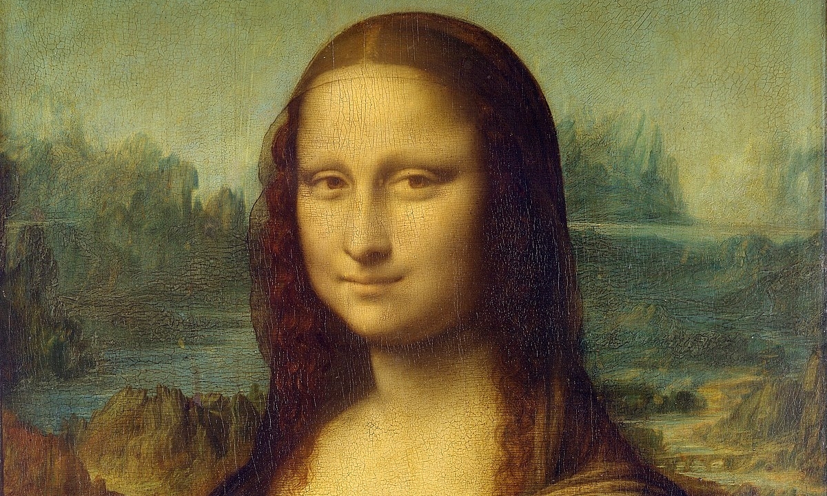 Mona Lisa, một tác phẩm vĩ đại của họa sĩ danh tiếng Leonardo da Vinci.