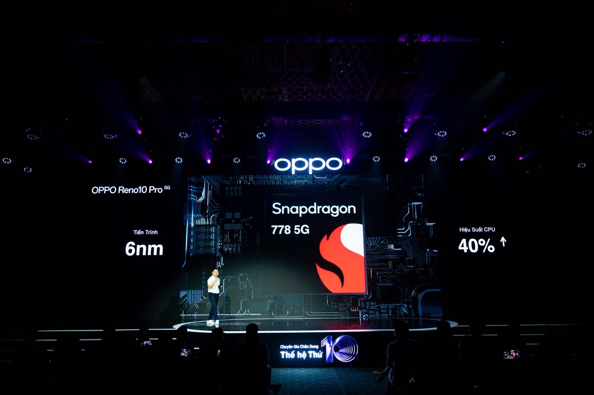 OPPO Reno10 5G sở hữu Snapdragon 778G