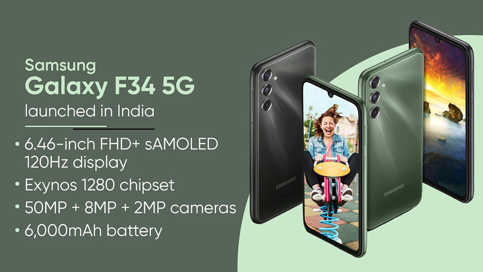 Cấu hình Galaxy F34 5G