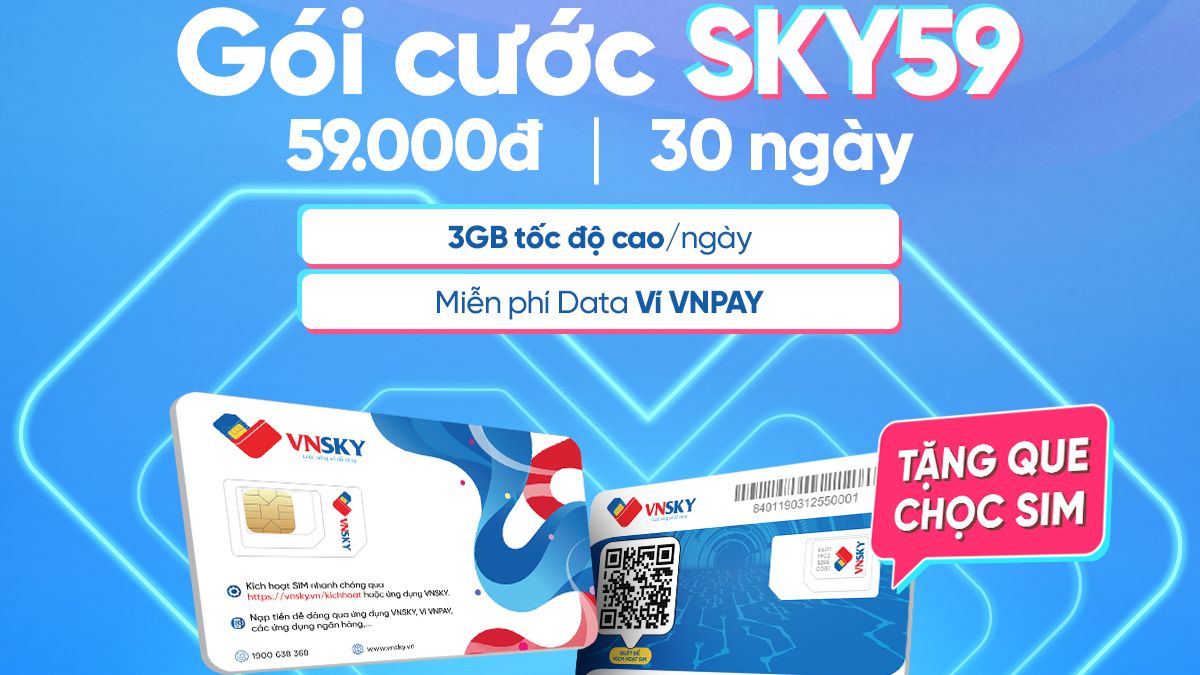 Tại sao nên sử dụng sim siêu data VNSKY?