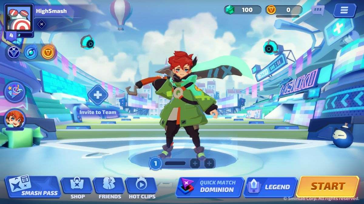 SMASH LEGENDS có lối chơi hấp dẫn