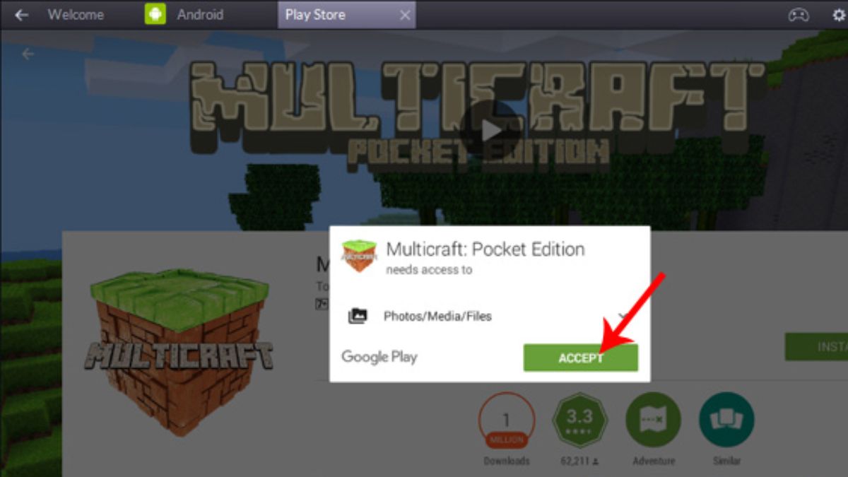 Cách tải mikecraft trên máy tính PC bước 4