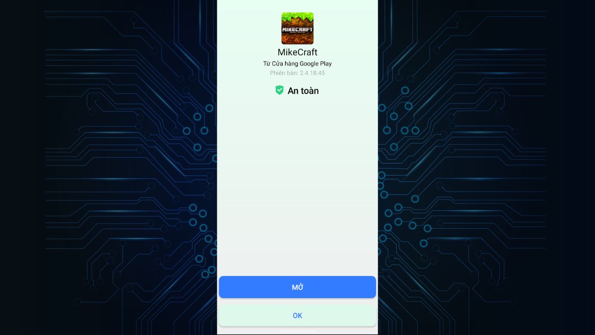 Cách tải mikecraft trên điện thoại Android bước 3
