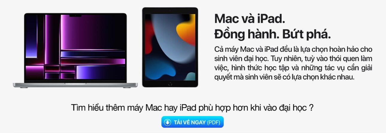 Tại sao nên chọn Mac và iPad