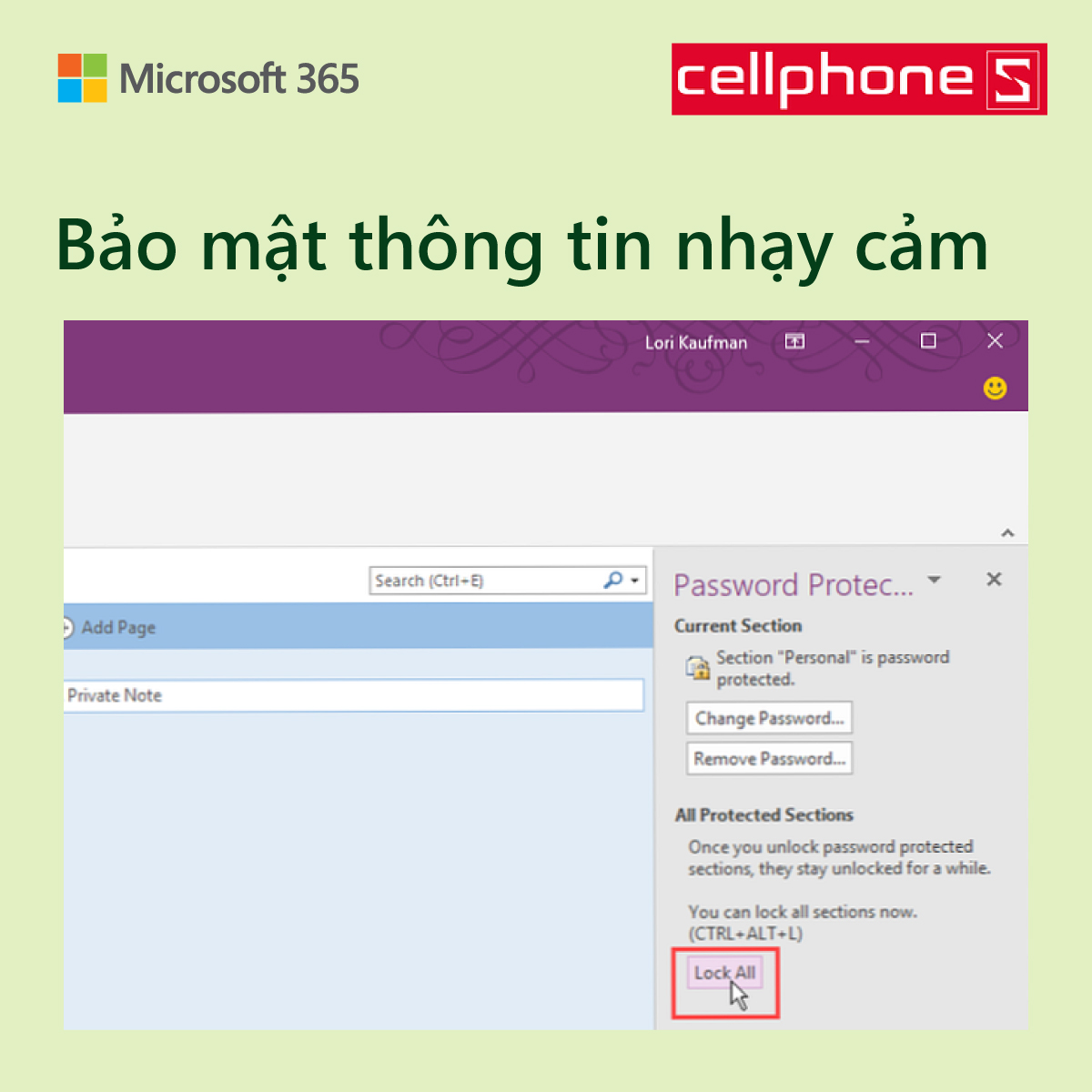 Bảo mật thông tin nhạy cảm