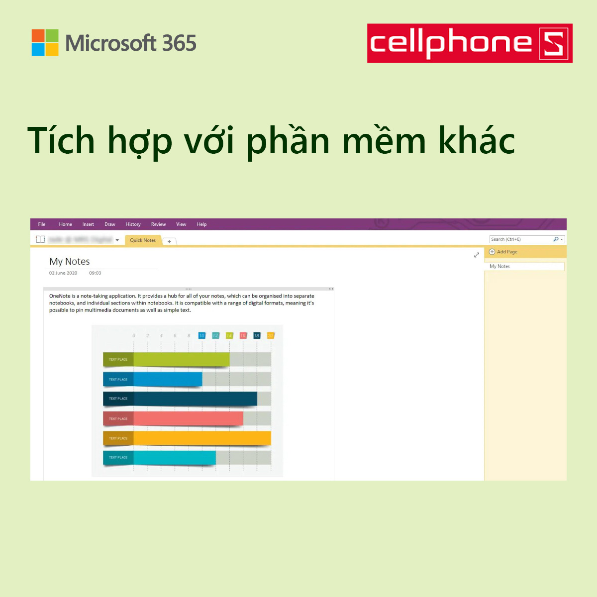 Tích hợp với phần mềm khác
