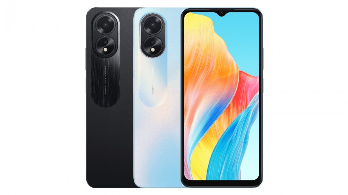 OPPO A18 có thiết kế quen thuộc