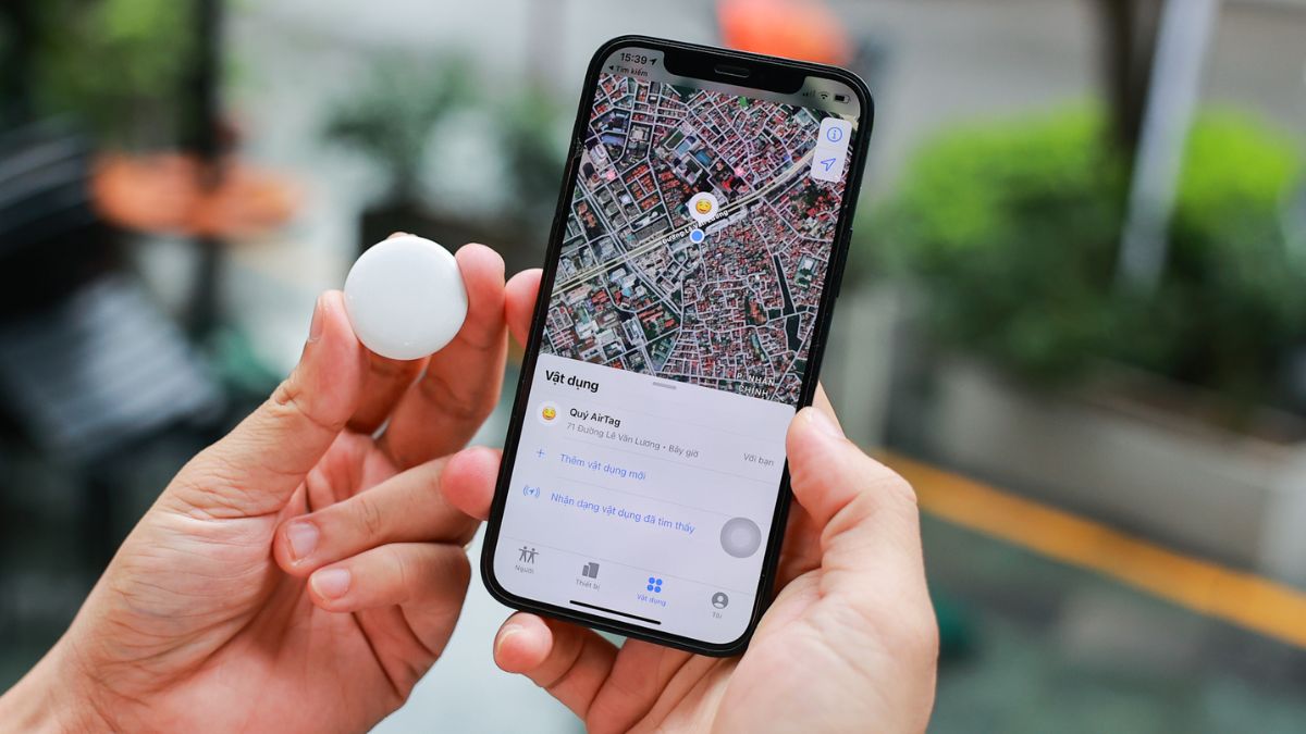 AirTag định vị được bao xa