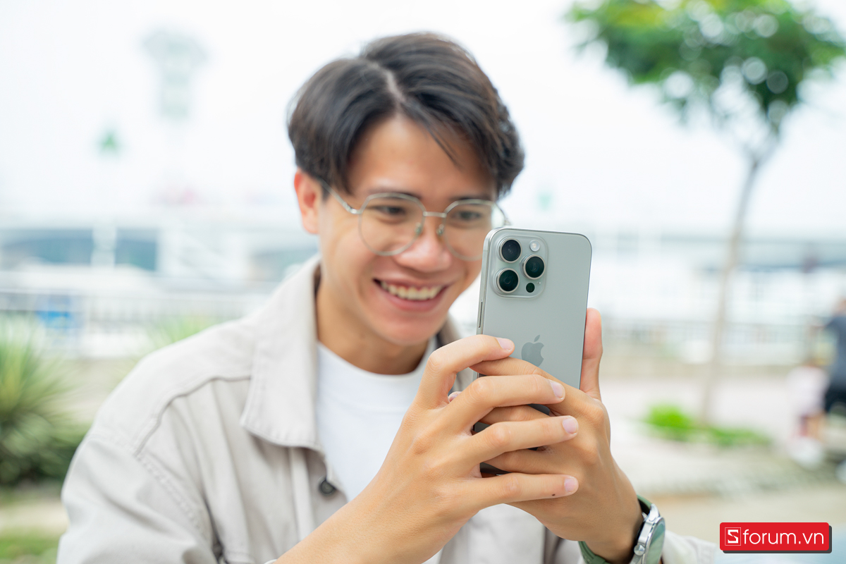camera trên iPhone 15 Pro Max không có quá nhiều thay đổi so với thế hệ trước.