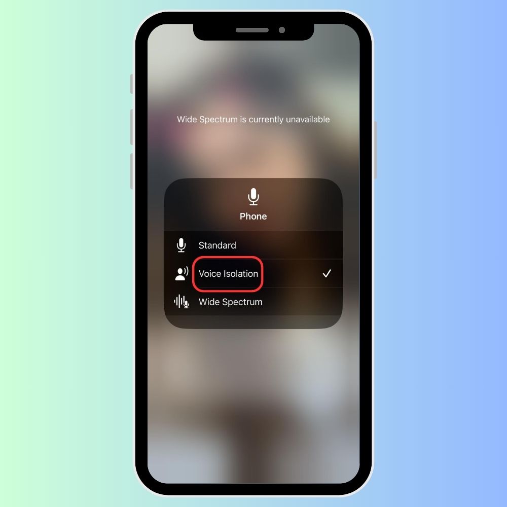Cách giảm tiếng ồn khi gọi điện thoại trên iPhone với Voice Isolation - Hình 3