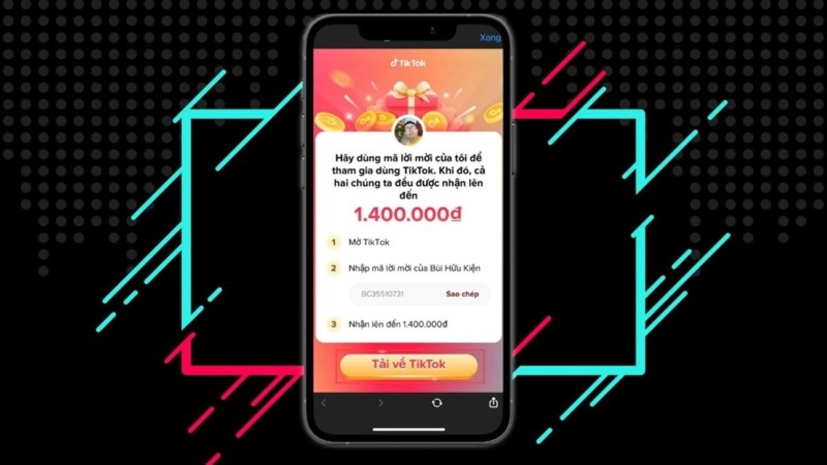 Mã mời TikTok là gì?