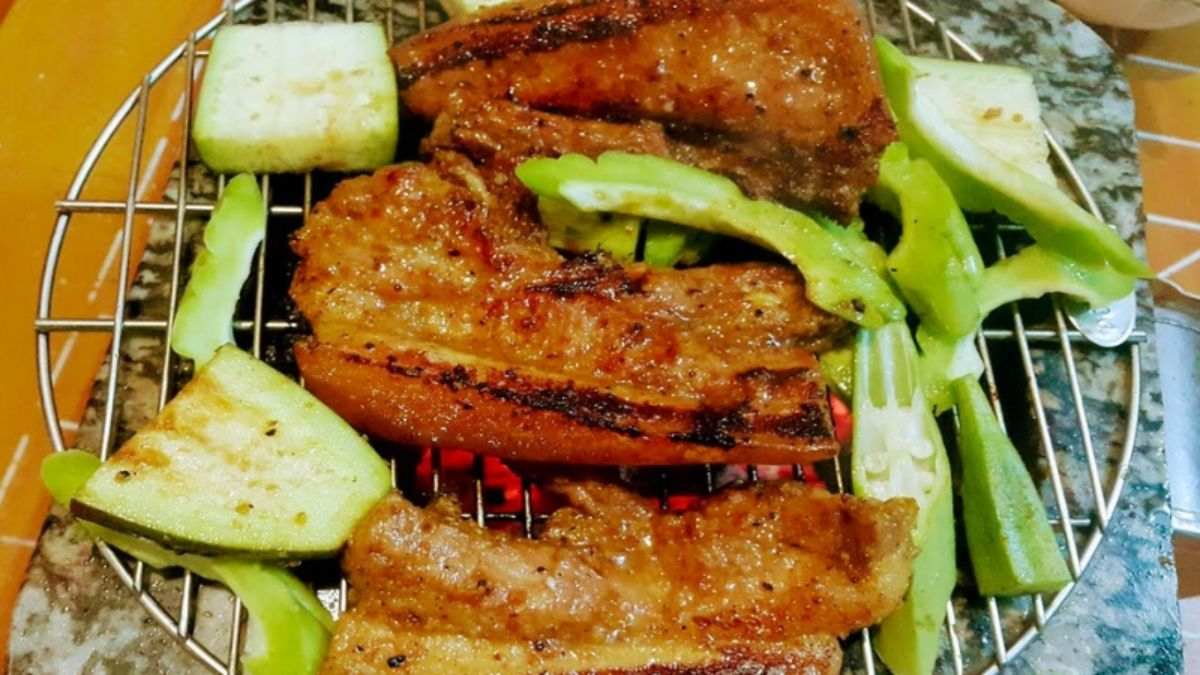 cách nướng thịt