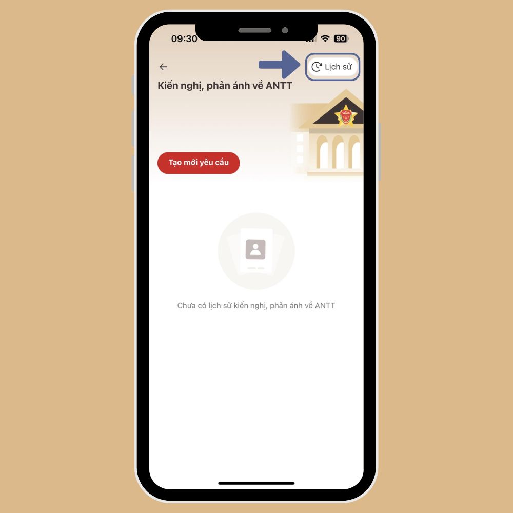 Cách xem lịch sử hồ sơ kiến nghị, phản ánh - Hình 1