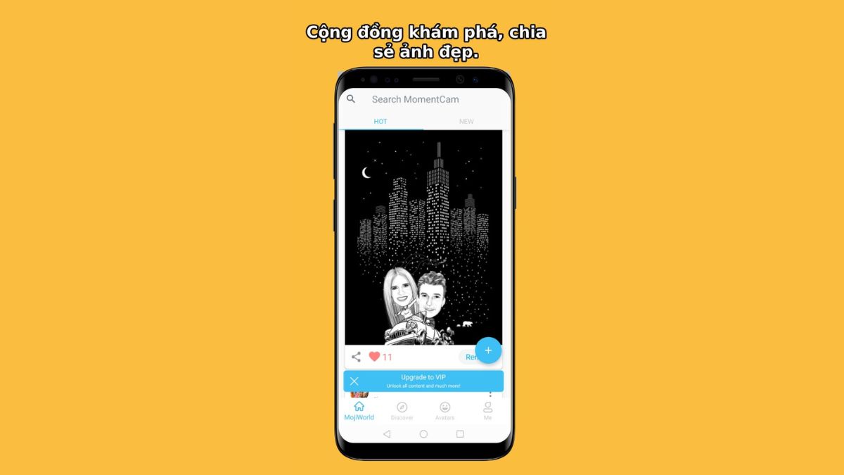 Cách sử dụng MomentCam liên kết với cộng đồng trên khắp thế giới