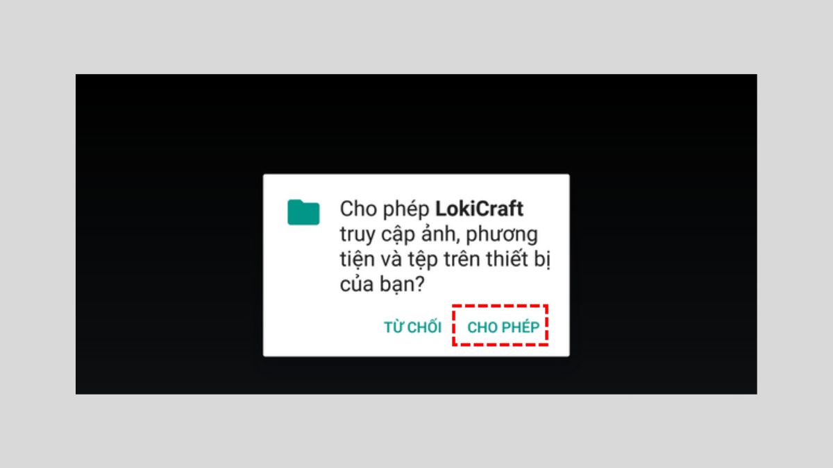 Cách tải Lokicraft trên điện thoại Android bước 2