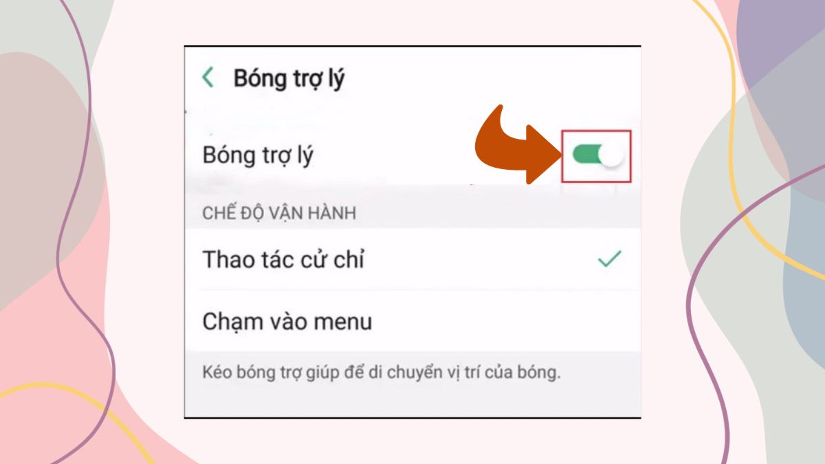 Sử dụng nút Home ảo