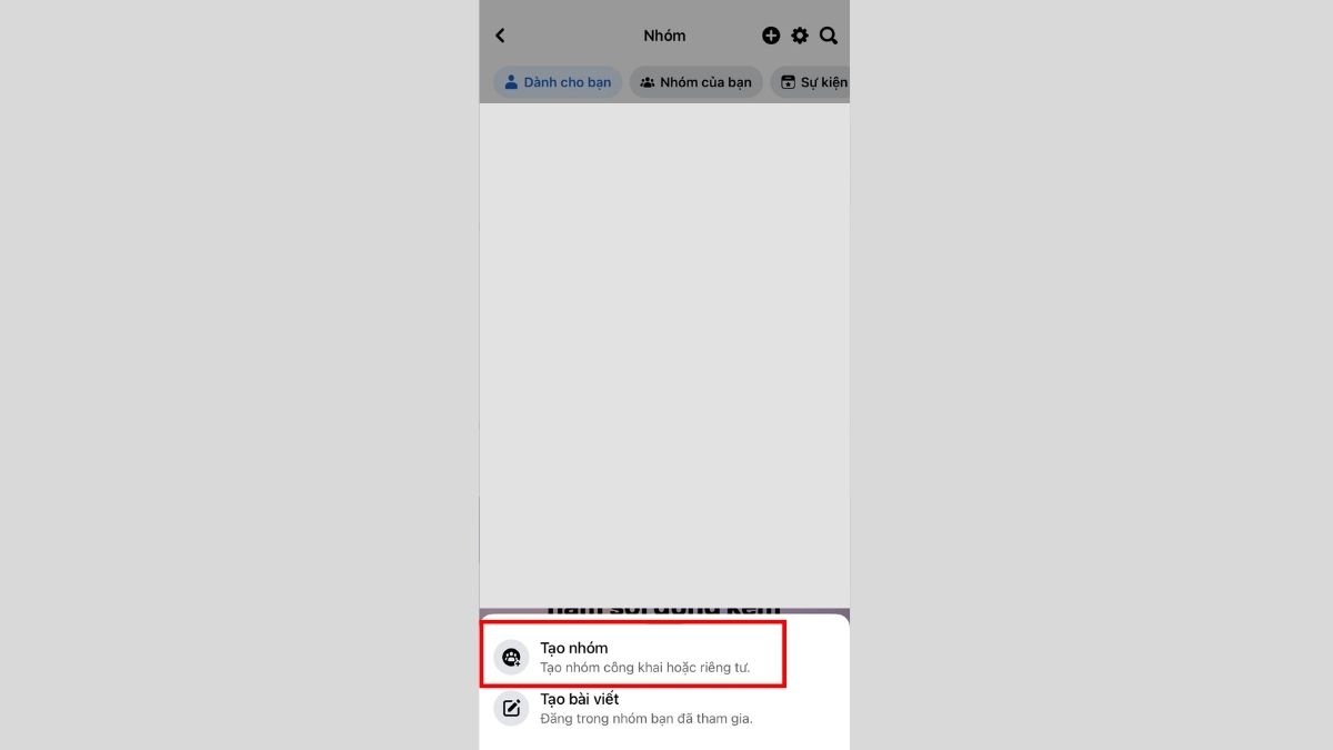cách tạo nhóm trên facebook