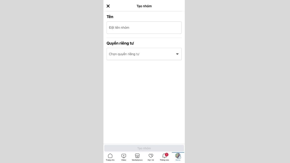 cách tạo nhóm trên facebook