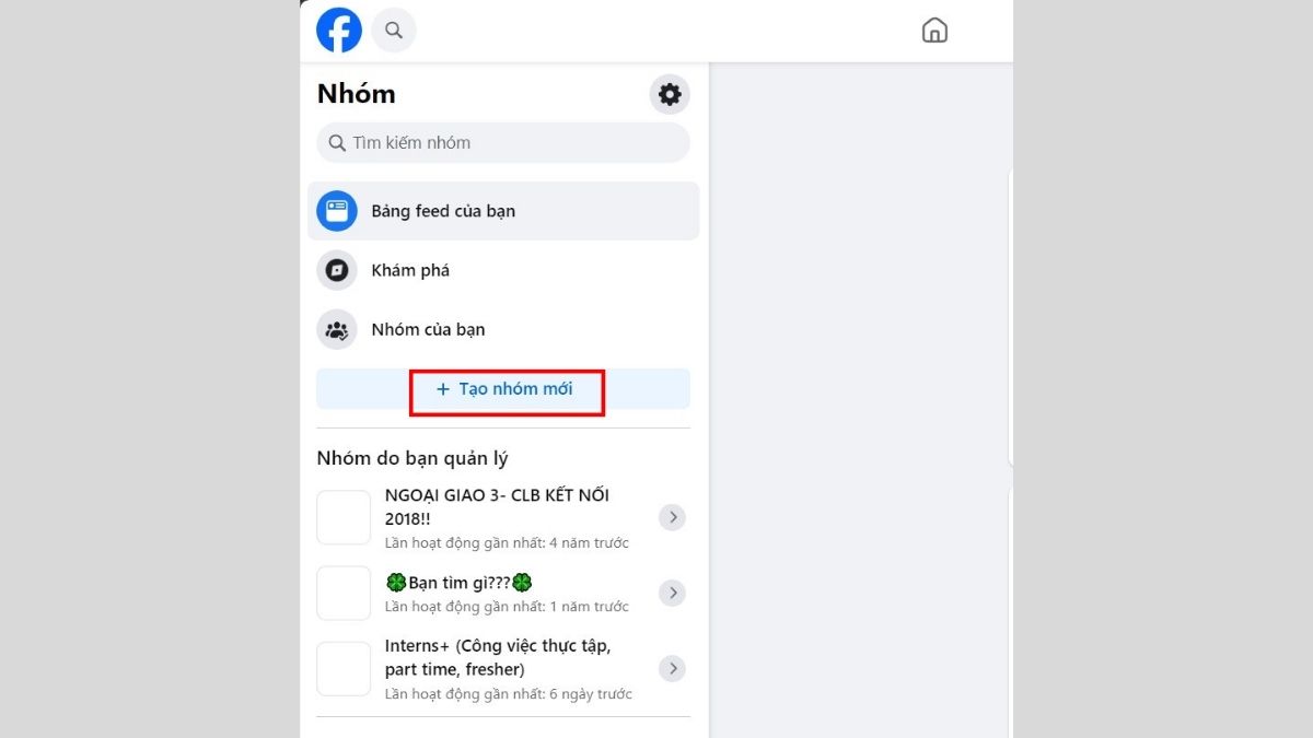cách tạo nhóm trên facebook