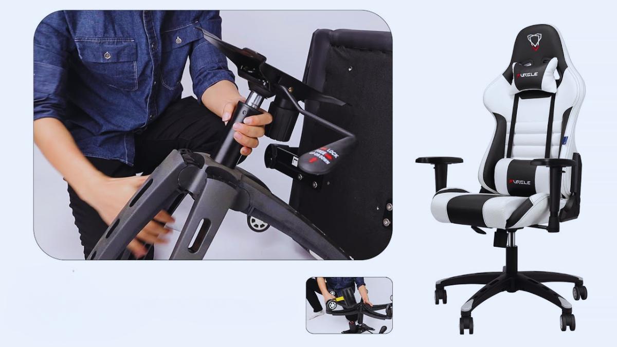 Hướng dẫn cách tháo ghế gaming an toàn bước 3
