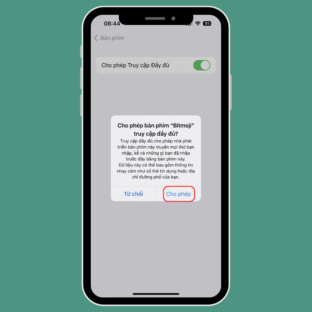 Cách thêm Bitmoji vào bàn phím trên iPhone - Hình 3