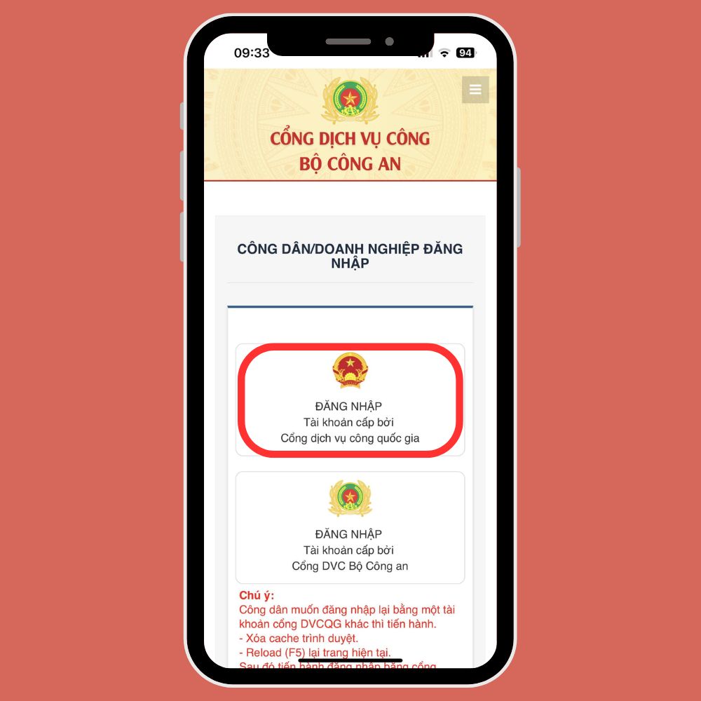 Các bước làm hồ sơ thu hồi giấy chứng nhận đăng ký xe và biển số xe ôtô, xe máy trực tuyến - Hình 1