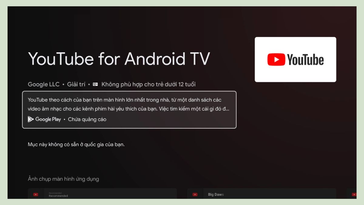 Hướng dẫn cài Youtube cho Tivi Xiaomi hỗ trợ xem video cực nhanh 1