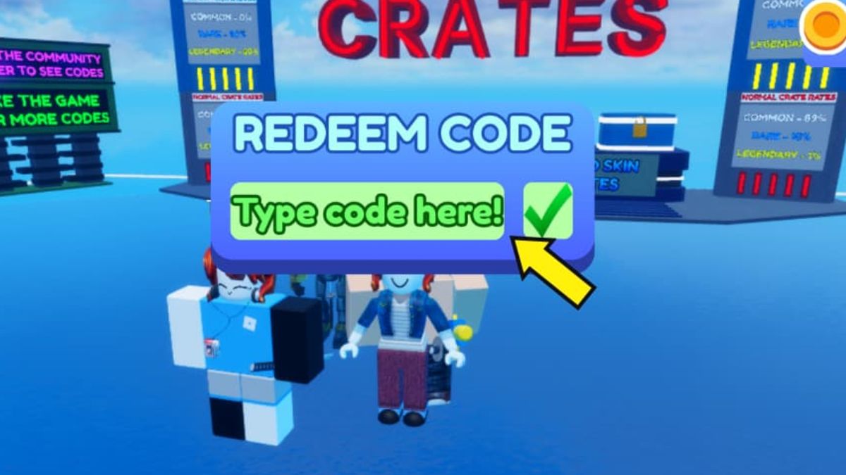Hướng dẫn cách nhập code Sword Warrior bước 3