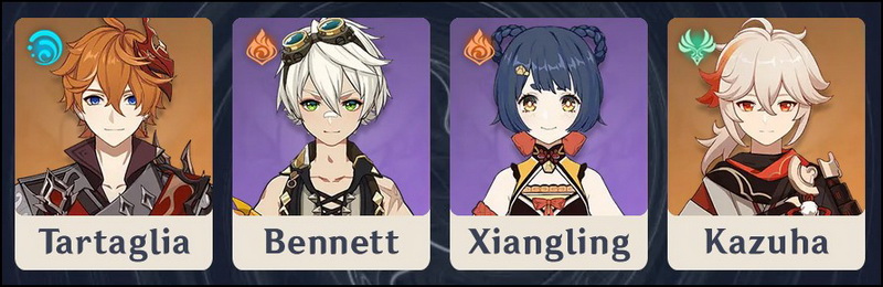 Genshin Impact: Top 10 đội hình giúp bạn vượt La Hoàn 4.0
