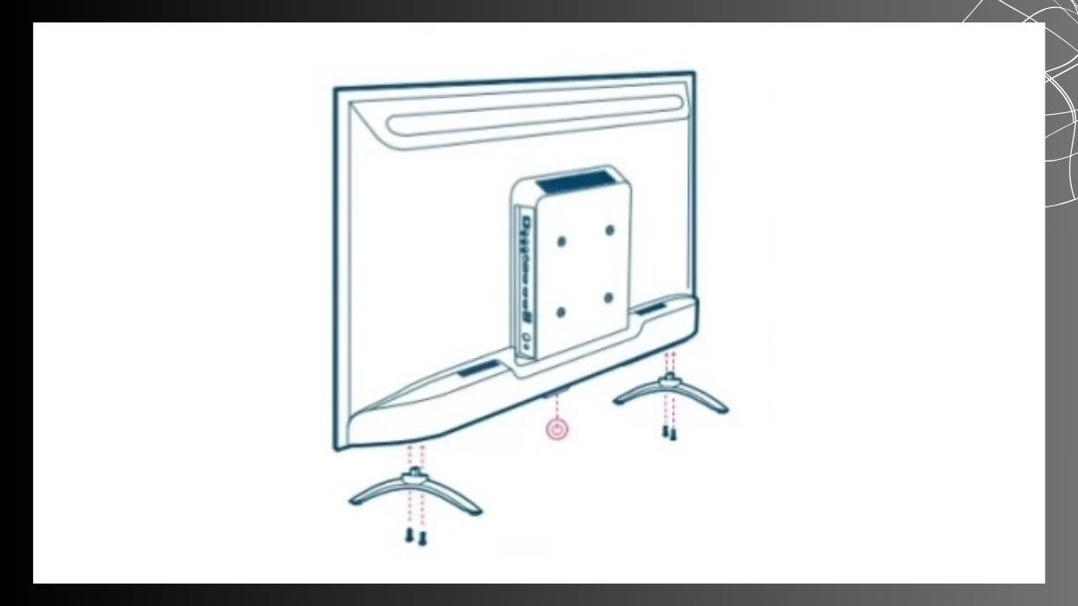 Hướng dẫn cách lắp ráp tivi Xiaomi P1 - bước 1