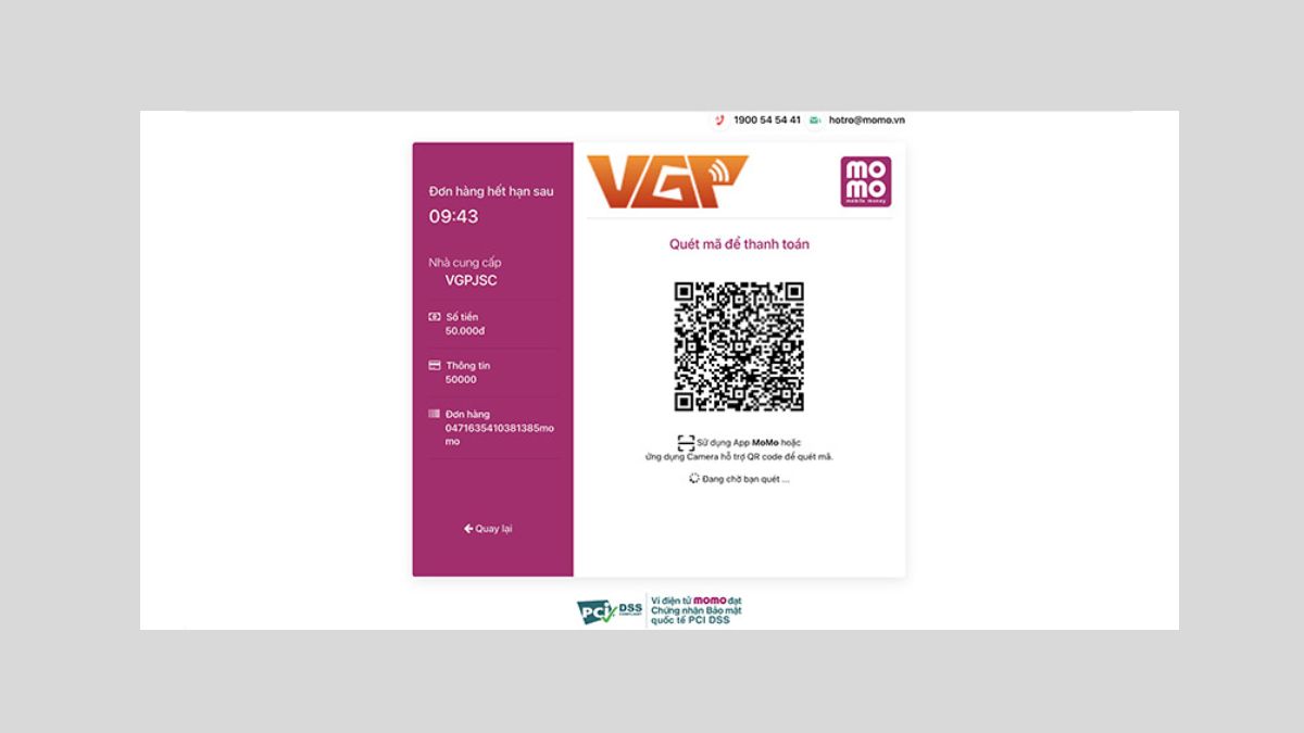 Cách nạp Kỷ Nguyên GenZ bằng Momo bước 4